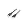 Equip Kábel - 119337 (DisplayPort1.2 kábel, 4K/30Hz, apa/apa, 5m) (EQUIP_119337)