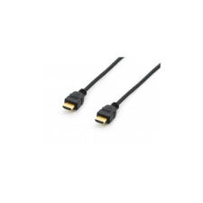 Equip Kábel - 119352 (HDMI1.4 kábel, 3D, 4K/30Hz, Dolby TrueHD, DTS-HD, apa/apa, 1,8m) kábel és adapter