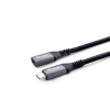 Equip Kábel - 128371 (USB-C 3.2 Gen2 hosszabbító kábel, apa/anya, 4K/60Hz, 10Gbps, 1m) (EQUIP_128371)