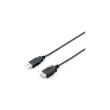 Equip Kábel - 128850 (USB2.0, A-A hosszabbítókábel, apa/anya, duplán árnyékolt, 1,8m) kábel és adapter