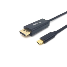 Equip Kábel - 133428 (USB-C to DisplayPort, apa/apa, 4K/60Hz, műanyag burkolat, 3m) kábel és adapter