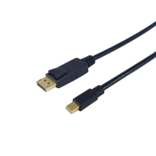 Equip Kábel - 133442 (MiniDisplayPort to DisplayPort, fekete, 2m) kábel és adapter