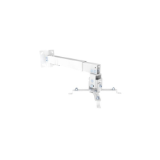 Equip projektor mennyezeti/fali konzol - 650703 (dönthető, állítható magasság, max.:20kg, fehér) tv állvány és fali konzol