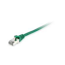 Equip S/FTP CAT6 Patch kábel 15m Zöld kábel és adapter