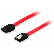 Equip SATA-Kabel  SATA -> SATA St/St  0,50m mit Riegel Polybeutel (111800) kábel és adapter