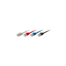 Equip Slim Kábel - 606112 (S/FTP patch kábel, Vékony, CAT6A, Réz, LSOH, 10Gb/s, bézs, 0,25m) kábel és adapter