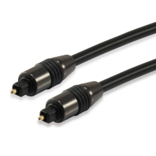 Equip Toslink optikai SPDIF kábel fekete 1.8m (147921) (e147921) kábel és adapter
