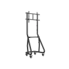  Equip TV állvány - 650608 (37"-80" álló, gurulós, Max.:80kg, fekete)