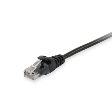 Equip U/UTP CAT6a Patch kábel 7.5m - Fekete kábel és adapter