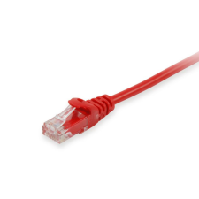 Equip U/UTP CAT6a Patch kábel 7.5m - Piros kábel és adapter