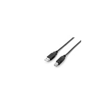 Equip USB 2.0 kábel A-B 1 m kábel és adapter