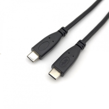 Equip USB-C 2.0 to USB-C cable 2m Black kábel és adapter