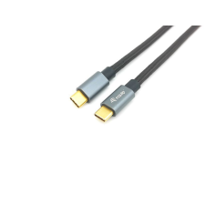 Equip USB-C 3.2 Gen2 to USB-C 100W cable 1m Black kábel és adapter