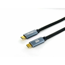 Equip USB-C 3.2 Gen2 to USB-C 100W cable 2m Black kábel és adapter