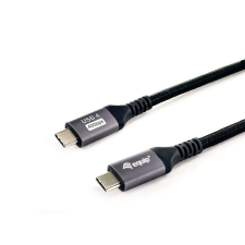 Equip USB-C 4 Gen3 to USB-C 240W cable 1,2m Black kábel és adapter