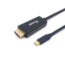 Equip USB-C to HDMI 4K/30Hz cable 3m Black kábel és adapter