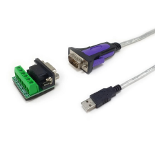 Equip USB Soros Átalakító Átlátszó 1.5m 133387 kábel és adapter