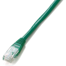 Equip UTP CAT5e Patch kábel 15m Zöld kábel és adapter