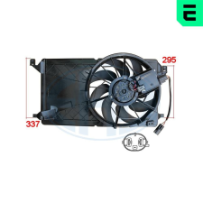 Era ventilátor, motorhűtés ERA 352072 autóalkatrész