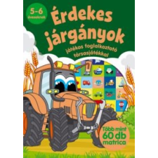 - Érdekes Járgányok - Játékos Foglalkoztató Társasjátékkal gyermek- és ifjúsági könyv