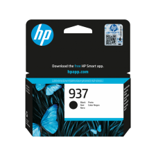 Eredeti HP 4S6W5NE Tintapatron Black 1.450 oldal kapacitás No.937 nyomtatópatron & toner