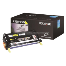 Eredeti Lexmark X560 High Toner Yellow 10K (Eredeti) X560H2YG nyomtatópatron & toner