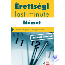  Érettségi Last minute - Német idegen nyelvű könyv