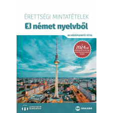 Érettségi mintatételek német nyelvből (80 középszintű tétel) nyelvkönyv, szótár