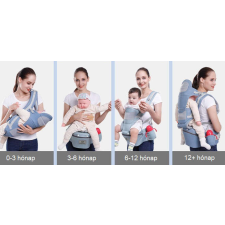 Ergonomikus babahordozó babahordozó kendő, háti hordozó