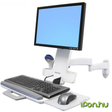 Ergotron 200 Telescoping Combo Arm Fehér 45-230-216 tv állvány és fali konzol