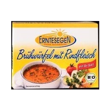 Erntesegen bio marhahúsleves kocka 6db biokészítmény