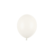 Erős lufi 12 cm törtfehér (100 db) party kellék