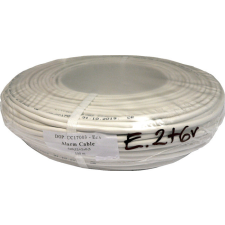 Erősített 2 x 0.5 + 6 x 0.22 réz kábel és adapter