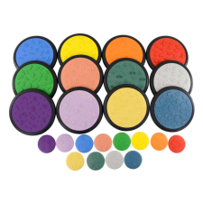  Érzékelő korongok - 12 db-os maxi készlet kreatív és készségfejlesztő