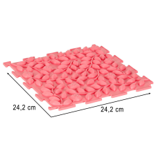 Érzékszőnyeg montessori lábmasszázs puzzle 8 darab pasztell színű készségfejlesztő