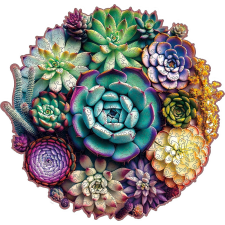 EscapeWelt fapuzzle szukkulensek 200 darabos puzzle, kirakós