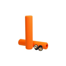 ESI Grips Chunky vízálló szilikon szivacs markolat, 132x32 mm, narancs kerékpár kormány