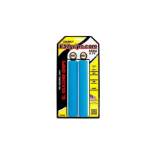 ESI Grips Chunky XL vízálló szilikon szivacs markolat, 171x32 mm, világoskék kerékpár kormány