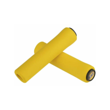 ESI Grips Racer's Edge vízálló szilikon szivacs markolat, 132x30 mm, sárga kerékpár kormány
