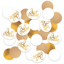 Esküvői Gold konfetti party kellék
