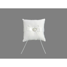  Esküvői gyűrűtartó párna 15cm lakástextília