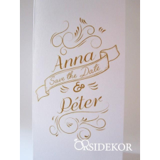 Esküvői meghívó kinyithatós dekorációs kellék