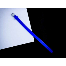  Esküvőtök napja egyedi medálos MoMents királykék színű szilikon karkötő karkötő