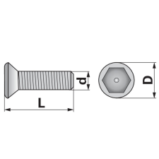 ESM Rögzítőcsavar 00449309 - M12 x 31 mm autóalkatrész
