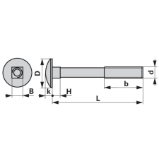 ESM Rögzítőcsavar csomag 00903173 - M12 x 80 mm (50 db) autóalkatrész