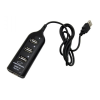 Esperanza EA116 USB 2.0 HUB 4 portos fekete (EA116) - USB Elosztó