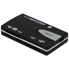 Esperanza EA129 All-In-One USB Card Reader Black (EA129) kártyaolvasó