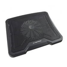 Esperanza EA143 LESTE LED fekete notebook hűtőpad laptop kellék