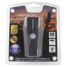 Esperanza EOT018 CURSA 180lm fekete első kerékpár világítás világítás