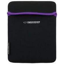 Esperanza ET172V 9,7" neoprén tablet tok fekete-lila (ET172V5901299903179) tablet tok